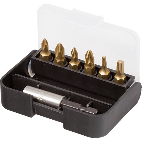 Jeu d'embouts de vissage RS PRO x 7 pièces ( Prix pour 1 )