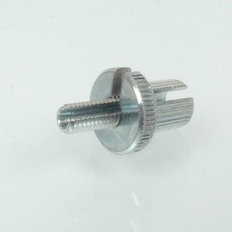 Tendeur fendu à vis M6 pas 1.00 standard Domino pour moto quad (1/5)