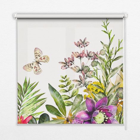Tenda a Rullo Interna per Finestra - Tenda Filtrante Luce - Tenda Privacy - Tenda Decorativa Rettangolare - Rullo per Interni - (140 cm x 140 cm) - Mobili