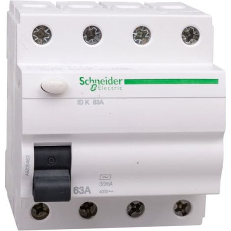 Schneider Electric Acti9 ID K interruptor diferencial blanco 63A