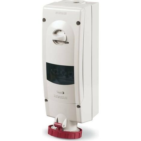 Presa series advance 2 3p+n+e 63a 380v rot farbe 563.6387