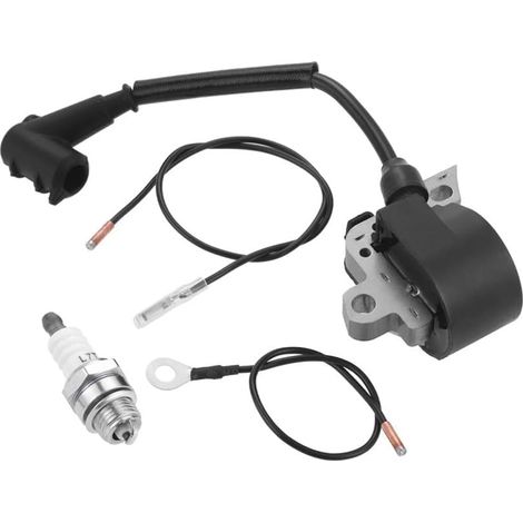 Ignition Coil Fit for 029 028 036 024 MS290 026 MS240 MS260 MS310 MS360 Chainsaw 0000 400 1300 Ignition Coil with Spark Plug (1/3)