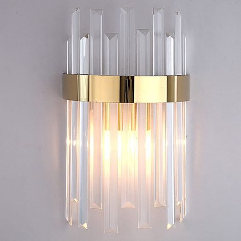 Luxor - Wandleuchte aus goldenem Kristall (1/5)
