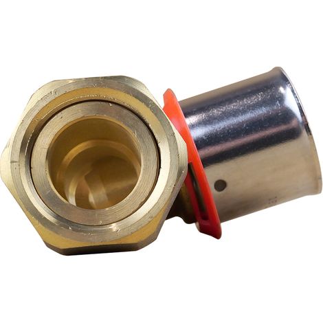 Coude PER à sertir Ø25x2,3 - Femelle écrou Libre 3/4" (20/27) - IBP Bänninger (1/3)