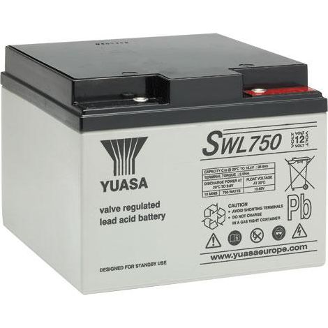 BATTERIA YUASA SWL750 12V 25Ah