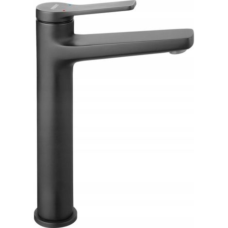 Ferro Stratos Black Waschbeckenarmatur schwarz matt 27,9 cm
