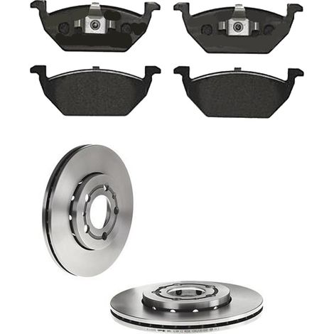 KIT FRENI ANTERIORI compatibile con SEAT CORDOBA (6L2) - DISCHI + PASTIGLIE OEM: P 85 041 / 16880 , 16882 /SOSTITUZIONE DIRETTA/BASSA POLVERE/SILENZIOSO (1/5)