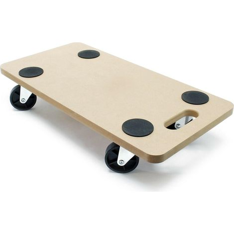 Carrello trasporto su ruote per mobili in lamiera MDF 58 cm 250 kg 160000766