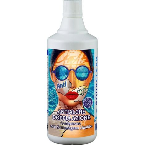 Antialghe blu concentrato doppia azione 1 KG non schiumogeno