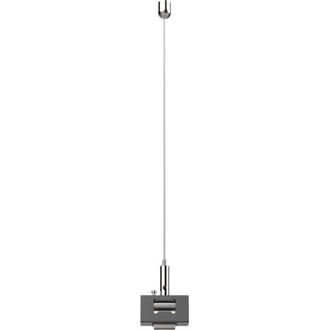 Ideal Lux Sospensione Ego 1 luce nero alluminio metallo