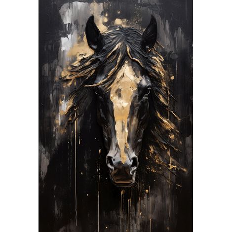 Papier peint panoramique - Cheval - 130 cm x 195 cm (1/2)