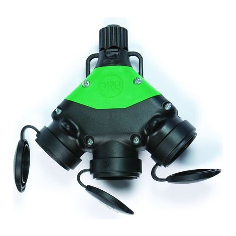 Base triple caucho Asein 81033 230V/16A