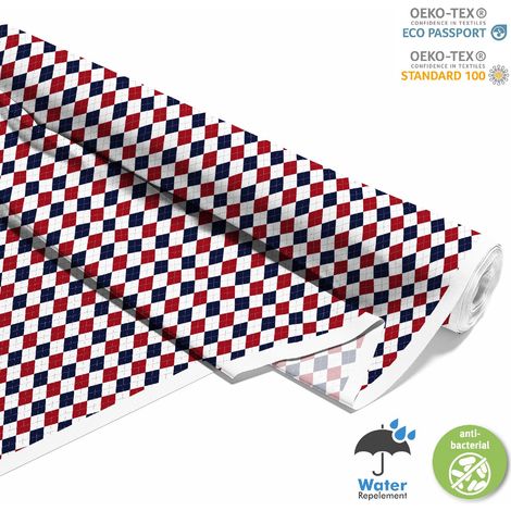 TESSUTI DECORATIVI PER ESTERNI OXFORD - Motivo geometrico Argyle 3 (1/5)