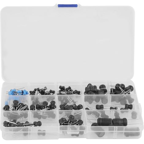 145Pcs 10uH-10mH 12 Values Choke Inductors Assorted Kit (1/3)