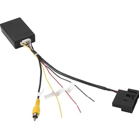 Boîtier adaptateur convertisseur/décodeur de signal RGB vers (RCA) AV CVBS pour caméra de recul d'origine Golf 6 CC (1/5)