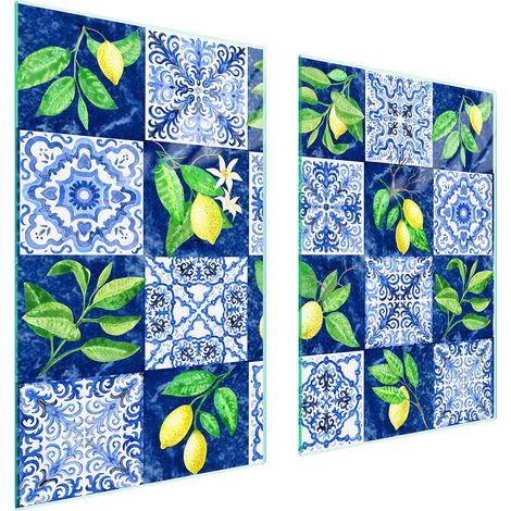 GLASSCHUTZPLATTE FÜR KÜCHE 65x52 MOSAIK