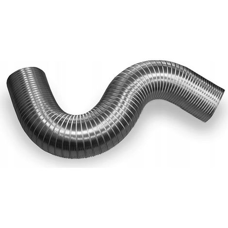 condotto flessibile alluminio Airroxy flex 75mm 3m durevole comprimibile (1/3)