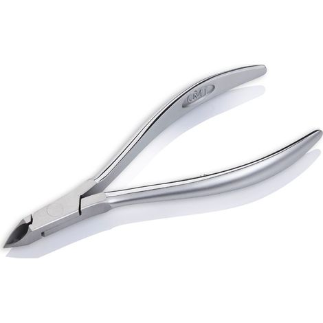 Alicates para cutículas Omi Pro-Line CL-101 con mandíbulas de 12/4 mm y articulación superpuesta. (1/4)