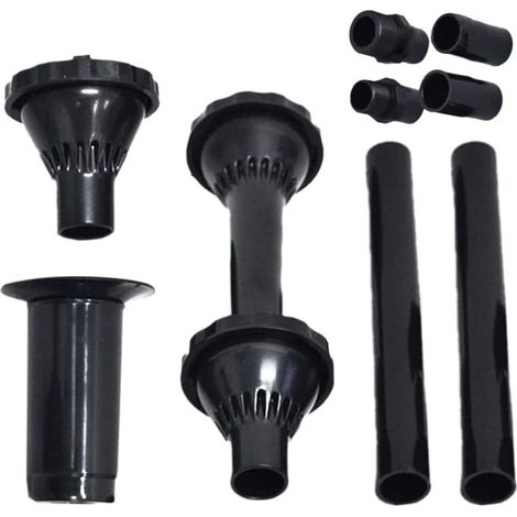9Pcs petit kit de buse de fontaine, pointe de buse de fontaine kit de tête de fontaine kit de buse de pompe de fontaine 3 options de buses kit de buse de fontaine kit de buse de pompe d'étang (1/5)