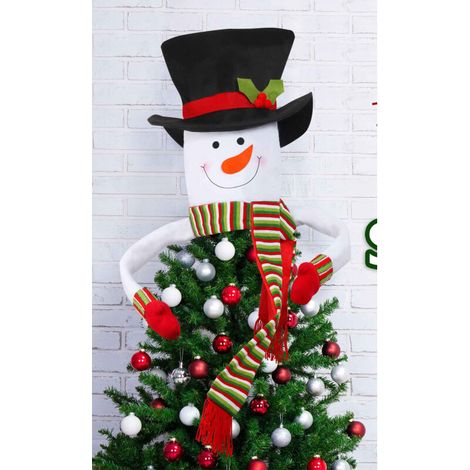 Jeffergarden Décorations de sapin de Noël bonhomme de neige, décorations de Noël pour la maison et les centres commerciaux, fournitures pour décoration de sapin de Noël (1/5)