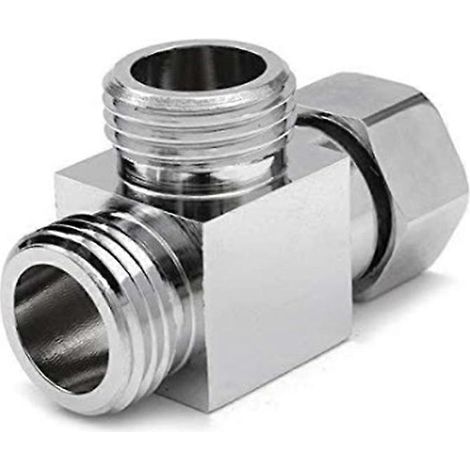 Inverseur de douche à bras articulé, raccord standard de douche, inverseur de douche, pour douches de cuisine, douches à main (1/5)