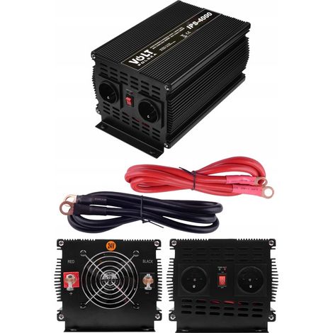 Convertidor TIR 24V 230V 2000W/4000W calentador de onda sinusoidal modificada para computadora (1/5)