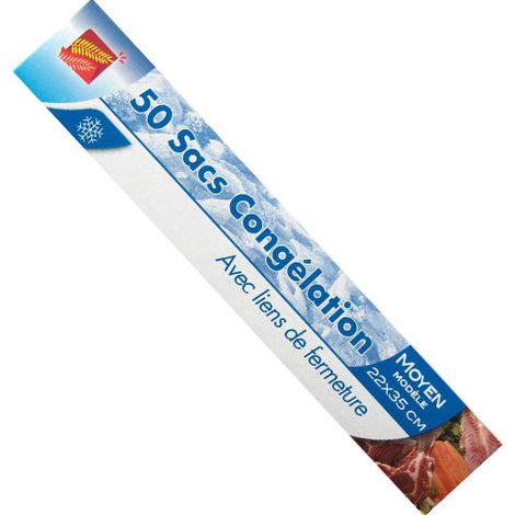 Gefrierbeutel 22x35cm x50 Stück - Publi Embal