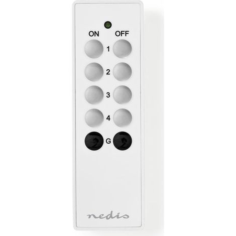 Telecomando Nedis rfrc410wt 4 canali 10 pulsanti programmabili (1/5)