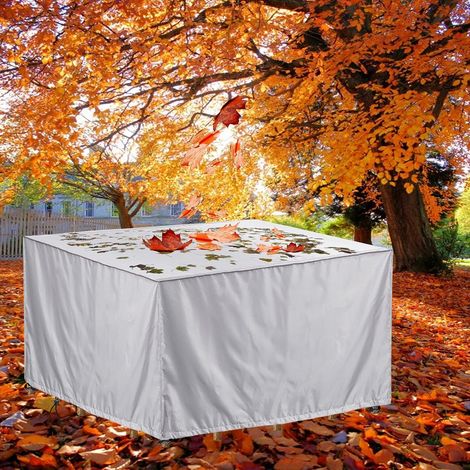 Housse Tisch von Jardin, Housse Salon von Jardin Exterieur, 87x87x77cm 420D Oxford Bâche Tisch von Jardin, Undurchlässiger Housse Tisch von Jardin Bache (1/5)
