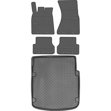 Audi A7 I 4G8 Sportback (2010–2017) – SET: Gummifußmatten + Kofferraummatte