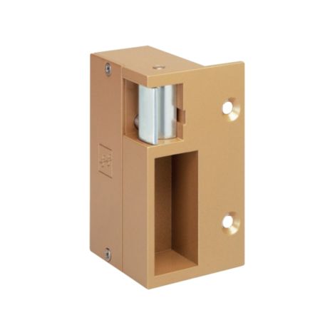 Gâche électrique 12V AC/DC pour serrure en applique – Manoeuvrage à contact stationnaire – Entraxe 290mm – Largeur têtière 16mm – 290A00090D1 – Effeff