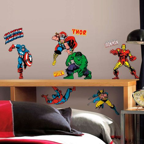 MARVEL CLASSIC - Stickers repositionnables Marvel Classic (1/4)