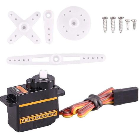 Servomoteur analogique pour servomoteur ES08A II à réponse rapide pour aéronefs (1/5)
