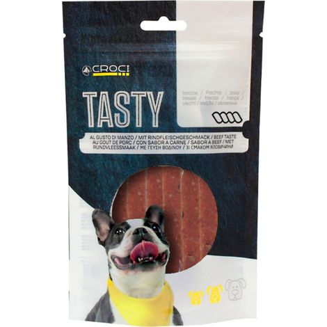 Snack Filets d'agneau goût savoureux pour chiens 16 paquets de 80 g chacun
