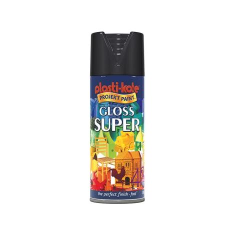 Plasti-kote Super Gloss Black 400 ml