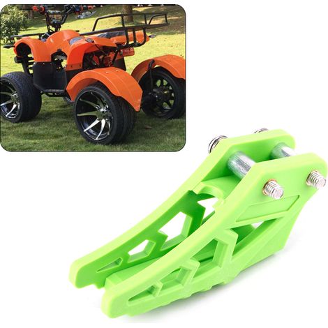 Guide-chaîne coulissant pour quad/moto tout-terrain Pit Pro 110cc, 125cc et 140cc (vert) (1/5)