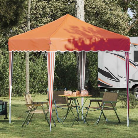vidaXL Tenda per feste a pop-up 195 x 195 x 245 cm Arancione