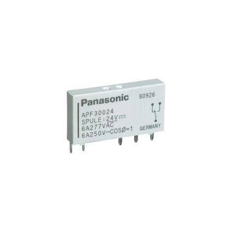 Panasonic APF30324 Relè per PCB 24 V/DC 6 A 1 scambio 1 pz.