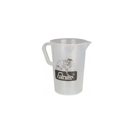 Bicchiere dosatore in plastica trasparente da 2 litri