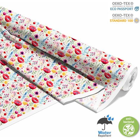 Outdoor dekostoffe oxford - Blumen - DX3019 (1/5)