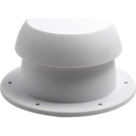 Ventilateur d'extraction d'air en forme de champignon pour toit de camping-car, break et véhicule de loisirs (blanc) (1/4)
