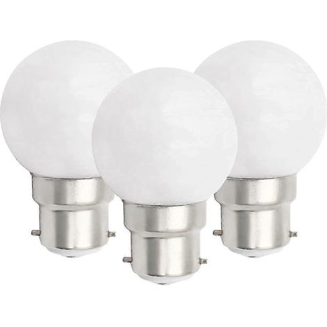 Lot de 6 ampoules LED B22 3W, forme sphérique, culot à baïonnette, petit globe, à incandescence, dimmables, référence s202412247689-Good-AquaForge (1/4)