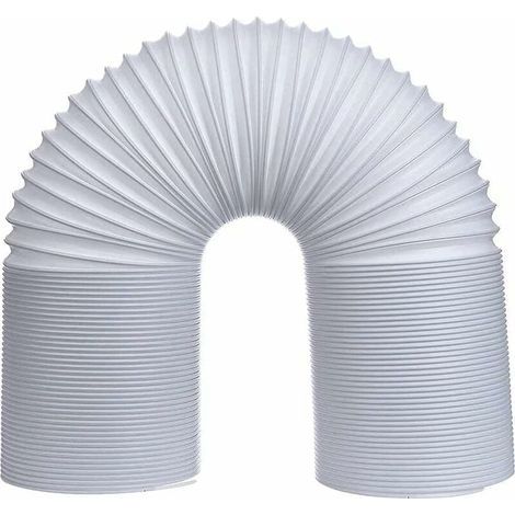 Manguera para aire acondicionado portátil, manguera de escape para aire acondicionado portátil, tubo de ventilación de PVC flexible de 150 mm de diámetro (Ø150 mm, 1,5 m) (1/4)