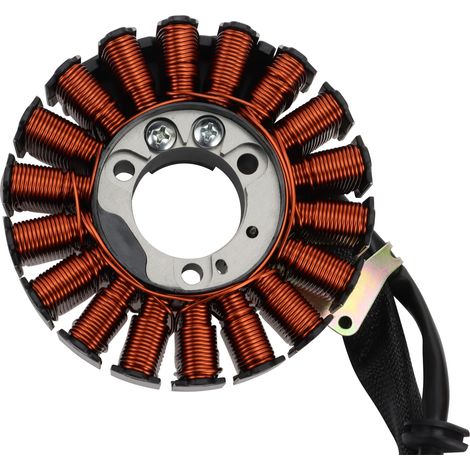 Ignition coil stator, compatible with the Yamaha XVS1100 V-Star 1100 Cruiser motorcycle, original part number 5EL-81410 5EL-81410-BT