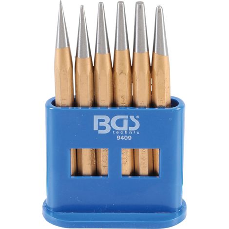 Juego de herramientas Bgs Technic 6 piezas 120 mm diámetro 1 a 5 mm