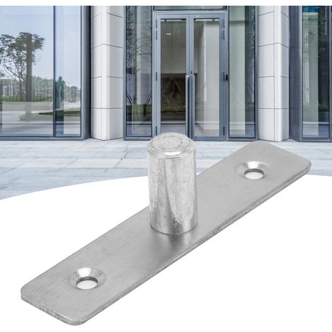 Accessoire de charnière pivotante de porte, quincaillerie pour porte en verre en acier inoxydable 201 épais (1/5)