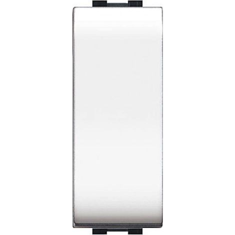 Interruttore a pulsante unipolare bianco compatibil living light bticino mylife