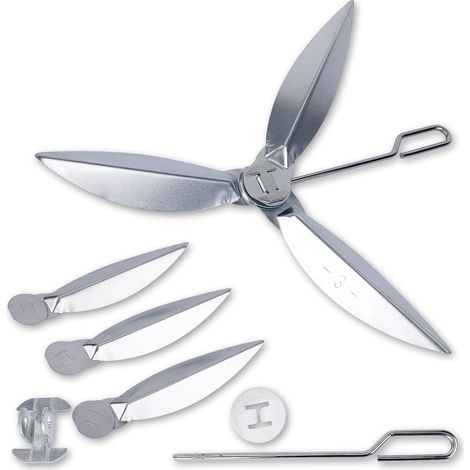 22-1/2 Pouces Kit de Système de Nettoyage One-Touch pour Weber, 7444 Pièces de Rechange pour Barbecue pour Weber Épais Résistant à la Chaleur pour Weber Barbecue au Charbon de Bois (1/5)