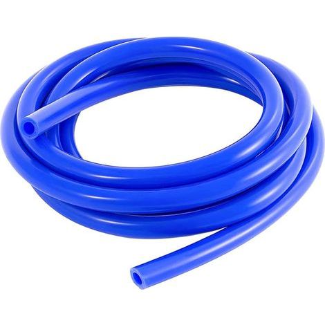 Tuyau à Vide en Silicone 8 M Durite Silicone DiamèTre IntéRieur 3 mm Tuyau en Silicones Haute Température Durite De Depression Pour Air, Eau, Turbines, Pompes, Raccords à Vide (Bleu) (1/5)