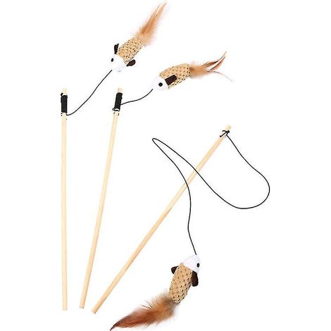 Lot de 3 jouets pour poissons-chats (1/3)